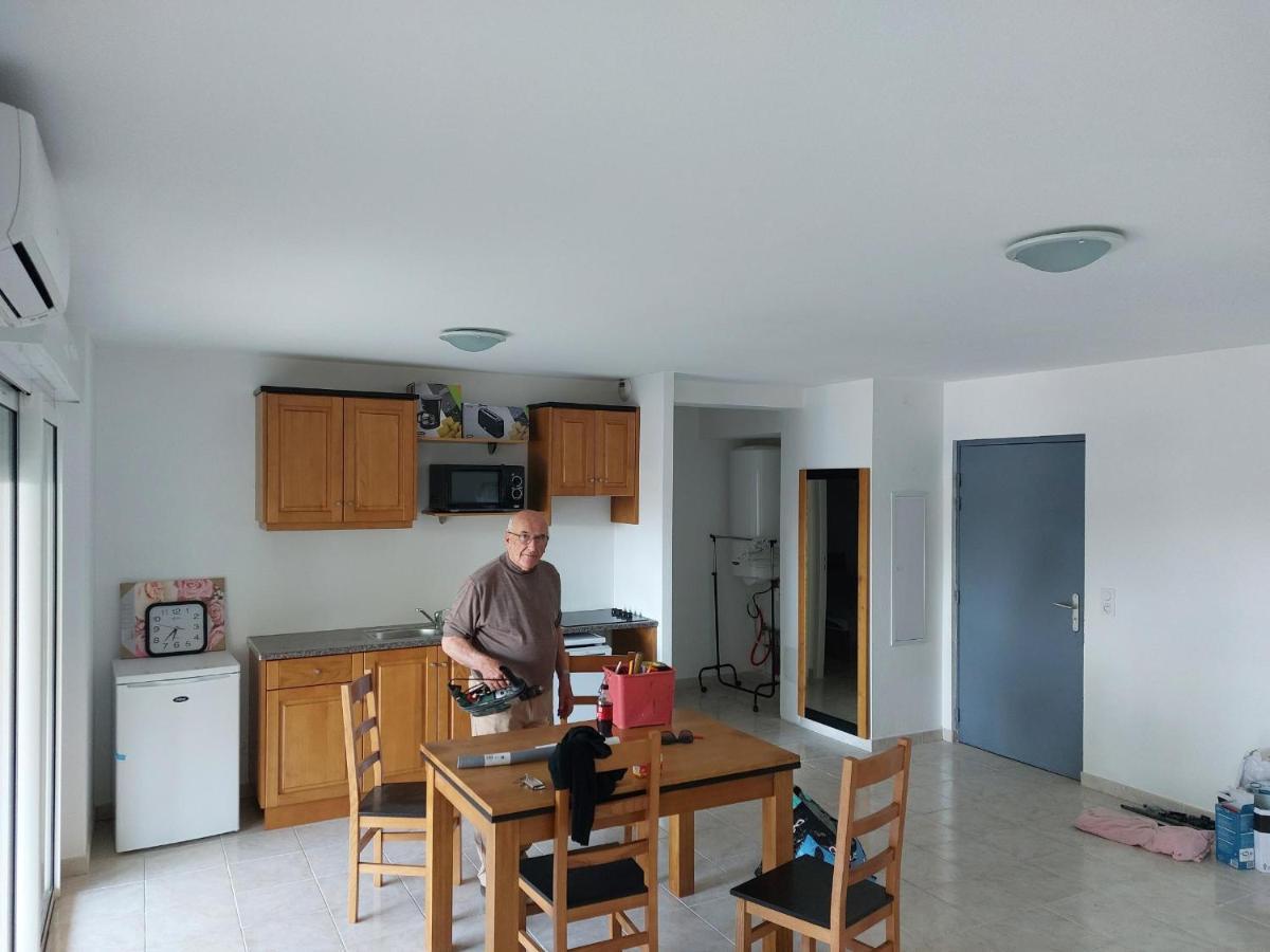 Nouvel Location D'Un Bel Appart T2 Climatise Et Meuble Au Rdch Avec Piscine Dans Residence Les Melody Santa-Maria-Poggio  외부 사진