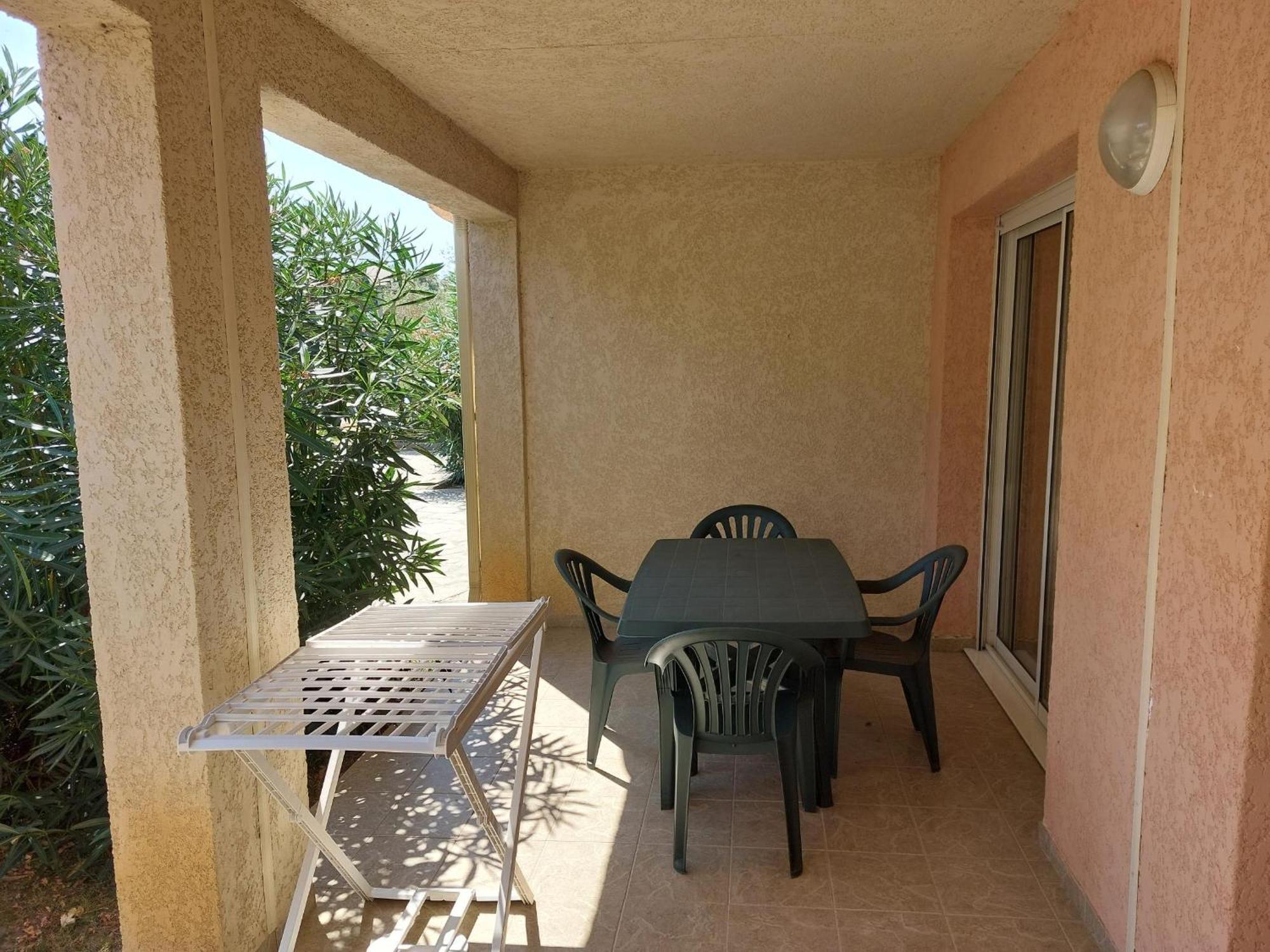 Nouvel Location D'Un Bel Appart T2 Climatise Et Meuble Au Rdch Avec Piscine Dans Residence Les Melody Santa-Maria-Poggio  외부 사진